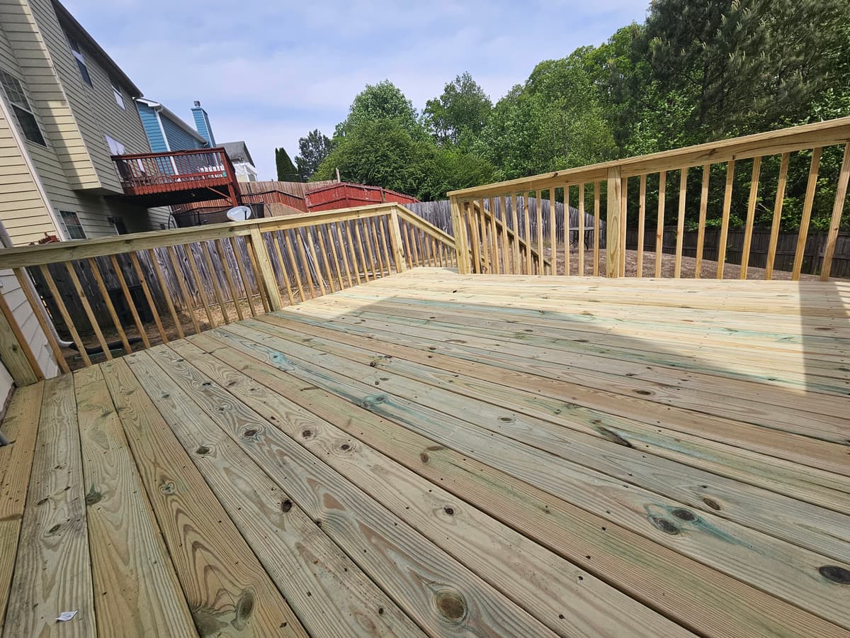 Outdoor Living Deck - deck project in Villa Rica, GA