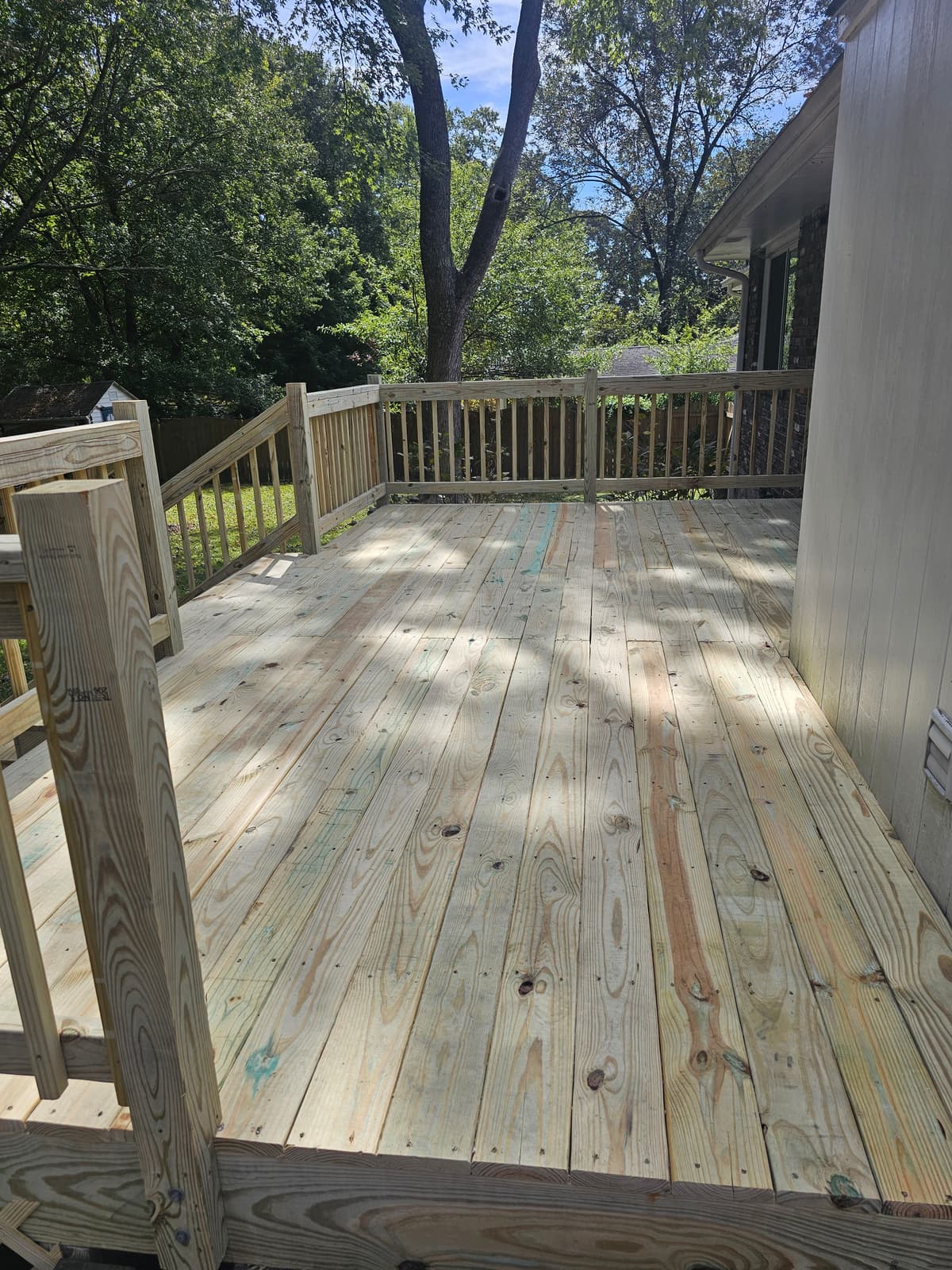 Recent deck project 3